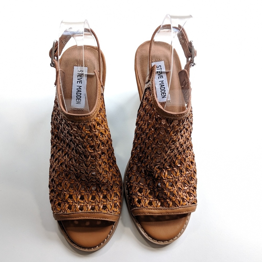 NEW Steve Madden Women's Ranya Cognac - Picture 3 of 5